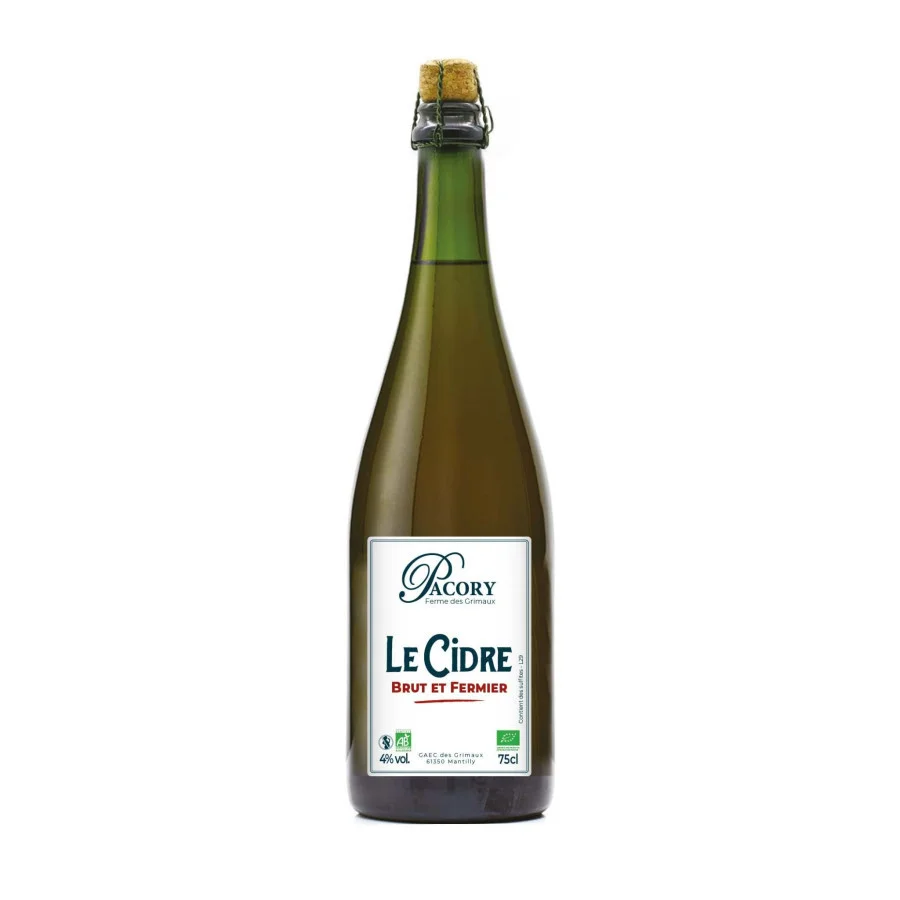 PACORY CIDRE FERMIER BIO