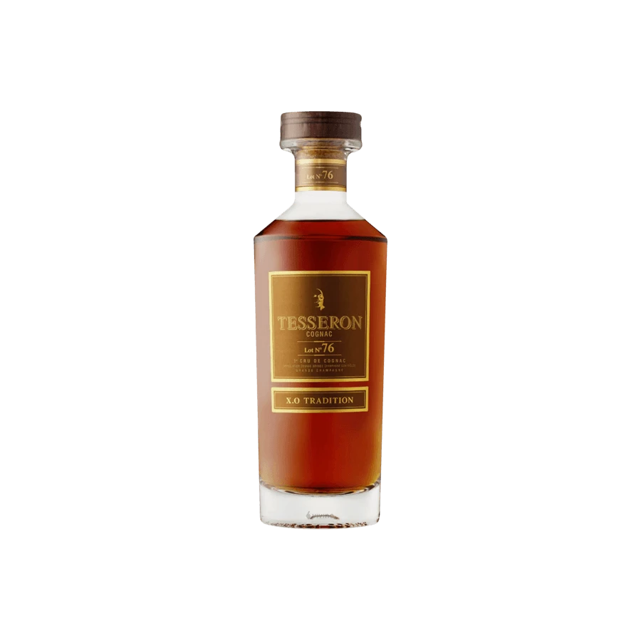 COGNAC TESSERON XO TRADITION LOT 76 COGNAC TESSERON XO TRADITION LOT 76