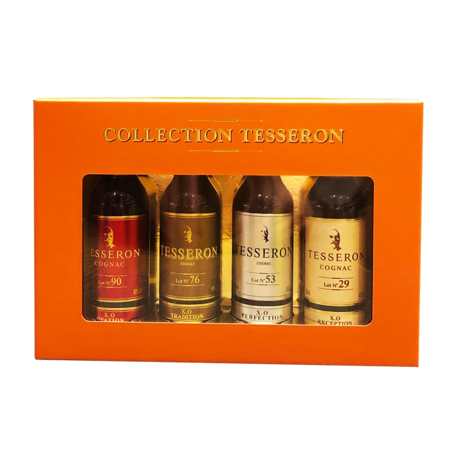 COGNAC TESSERON COFFRET MINIATURES COGNAC TESSERON COFFRET MINIATURES