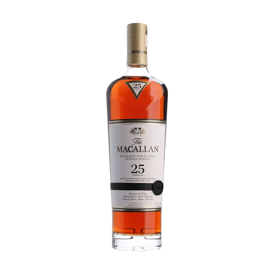 WHISKY MACALLAN 25ANS