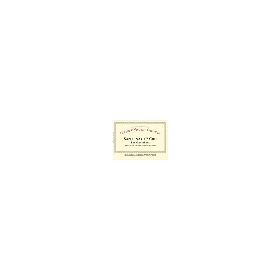 VINCENT GIRARDIN SANTENAY 1ER CRU BEAUREPAIRE VINCENT GIRARDIN SANTENAY 1ER CRU BEAUREPAIRE