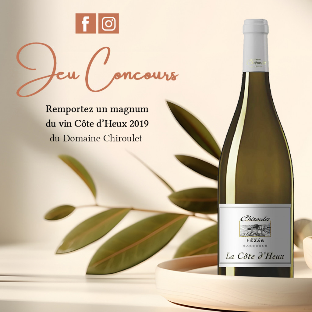 Gagnez votre magnum du Domane Chiroulet ! 