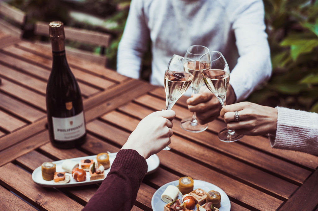 Un apéritif d'été avec le champagne Philipponnat