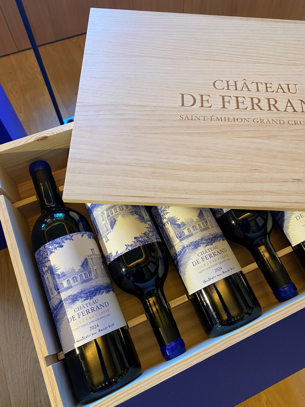 Le Château de Ferrand dévoile sa nouvelle étiquette