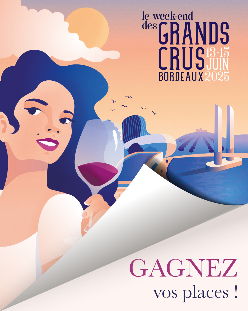 Remportez vos places pour le week-end des grands crus !