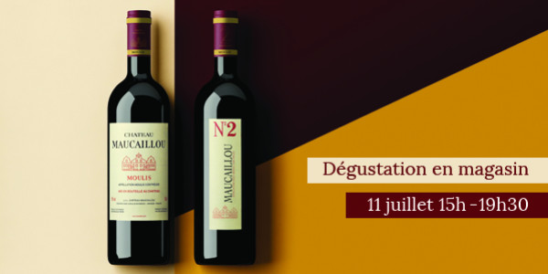 Dégustation du Château Maucaillou 
