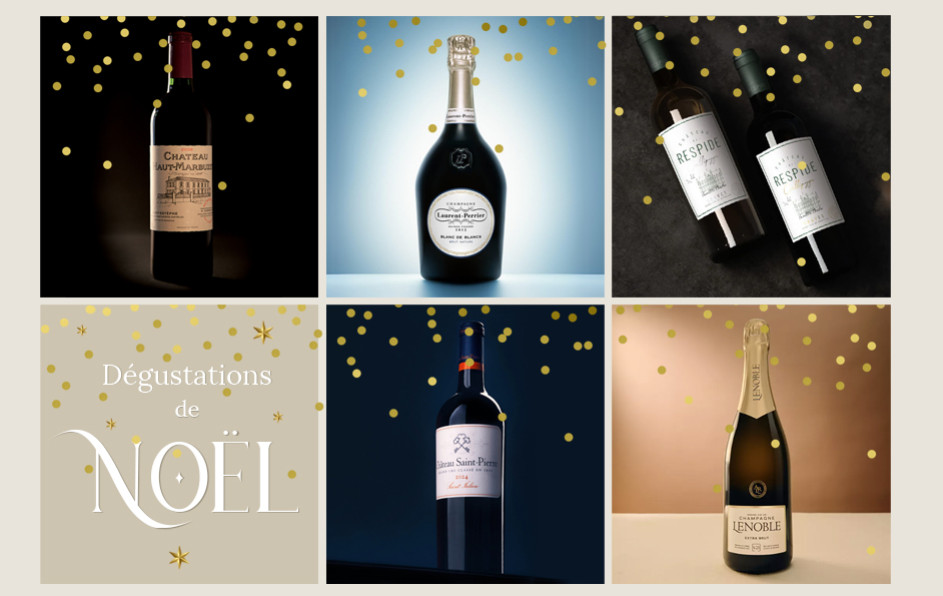 Dégustations vins de noël
