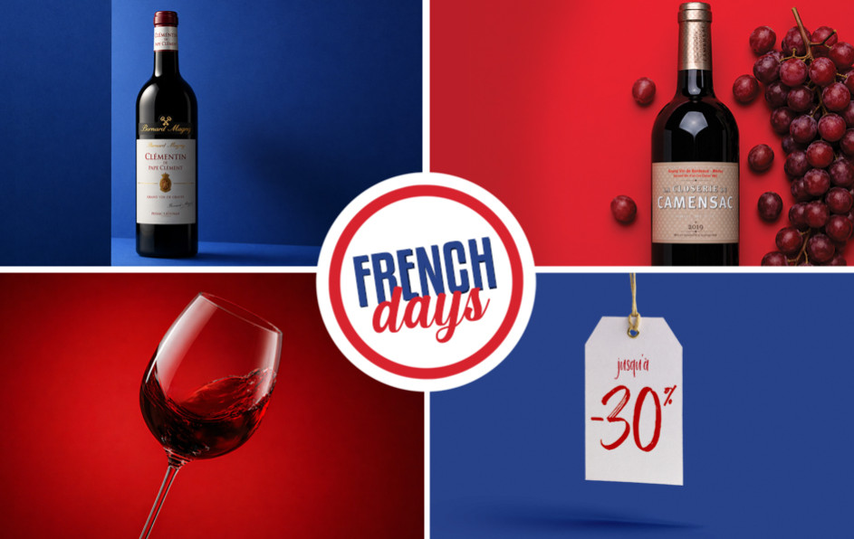 Les French days sont de retour à la Vinothèque !