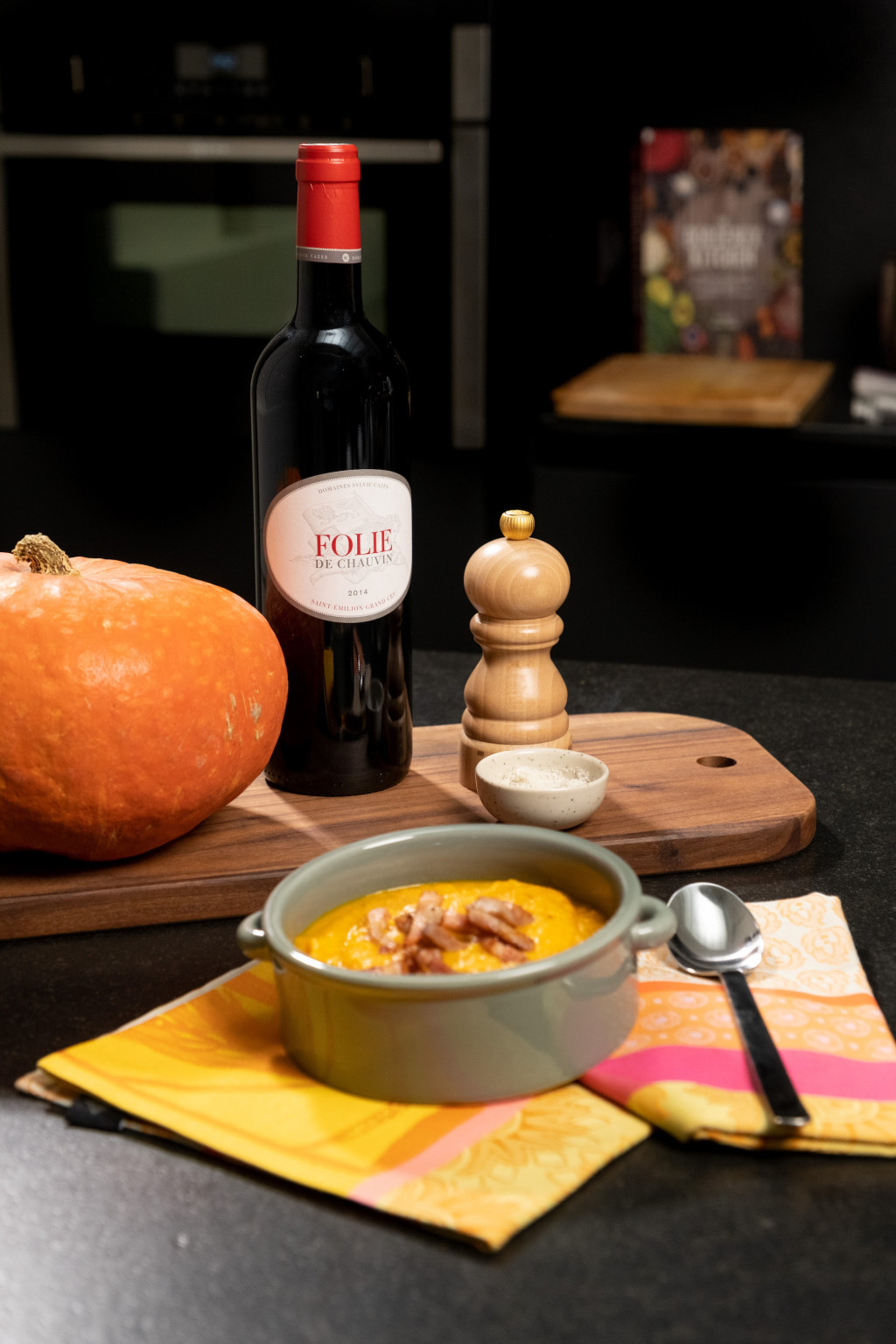 Velouté de courge du Château Chauvin