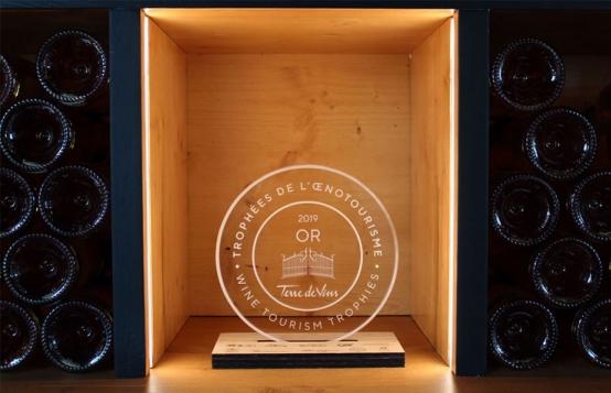 Un trophée d'or pour un vin d'or