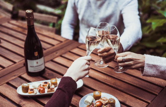 Un apéritif d'été avec le champagne Philipponnat