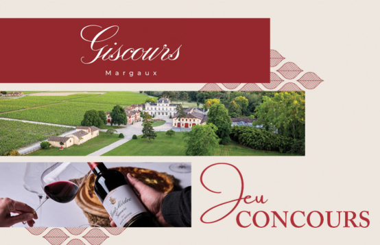 Remportez une visite au Château Giscours suivie d'une dégustation !