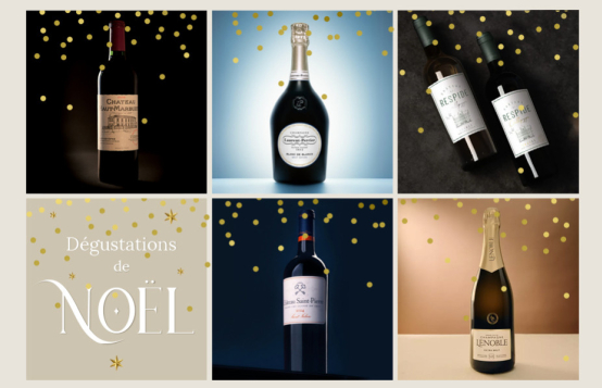 Dégustations vins de noël