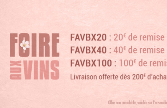 Foire aux vins de Printemps 2026