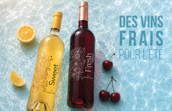 Vins frais pour l'été
